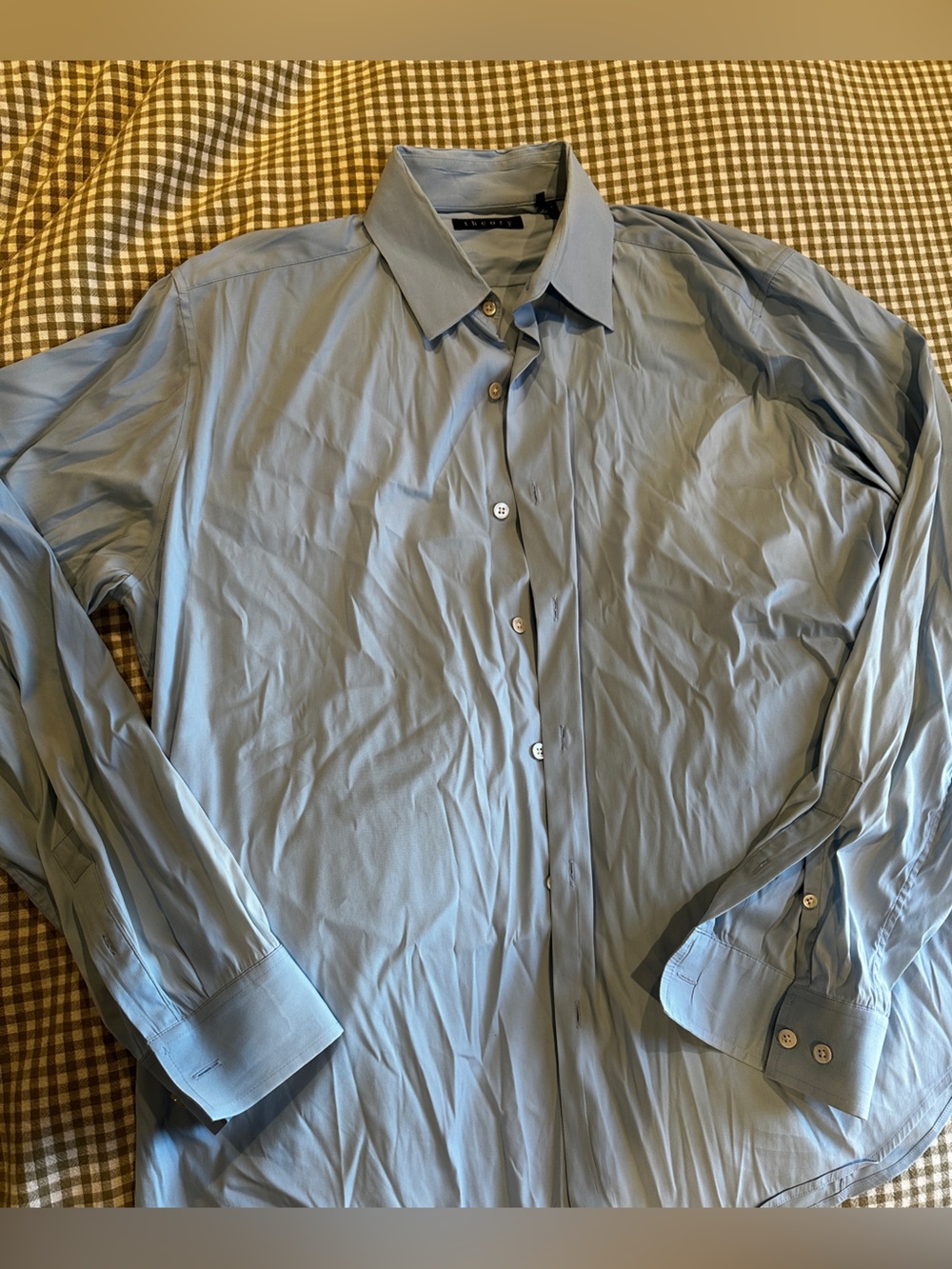 Theory Light Blue Dress Shirt